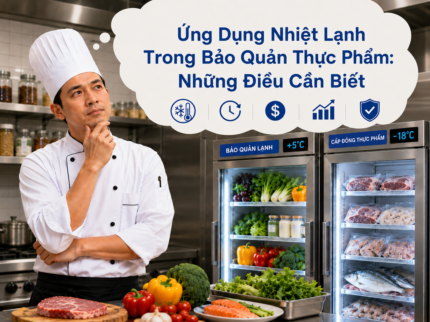 Ứng Dụng Nhiệt Lạnh Trong Bảo Quản Thực Phẩm: Những Điều Cần Biết